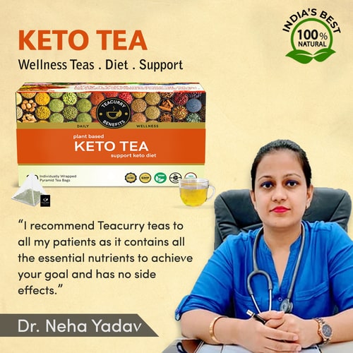 Teacurry Keto Wellness Tea - recommended by doctors 