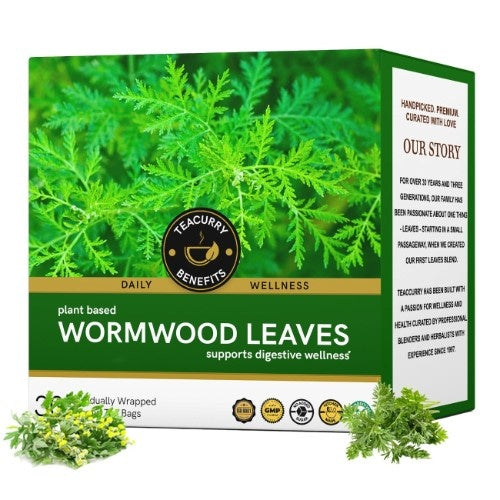Buy Wormwood Artemisia Tea Helps in Detoxification, Digestive Support,  Stress Relief