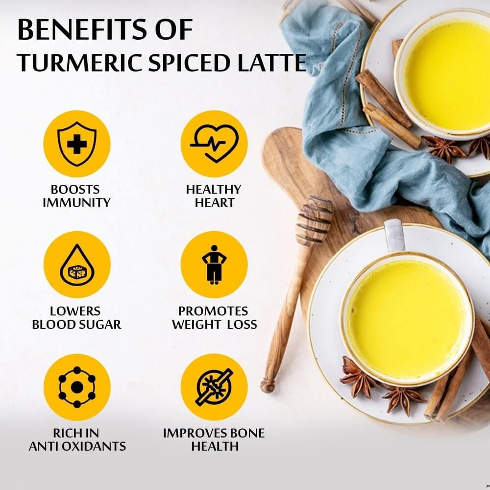 Benefits of Spiced Turmeric Latte