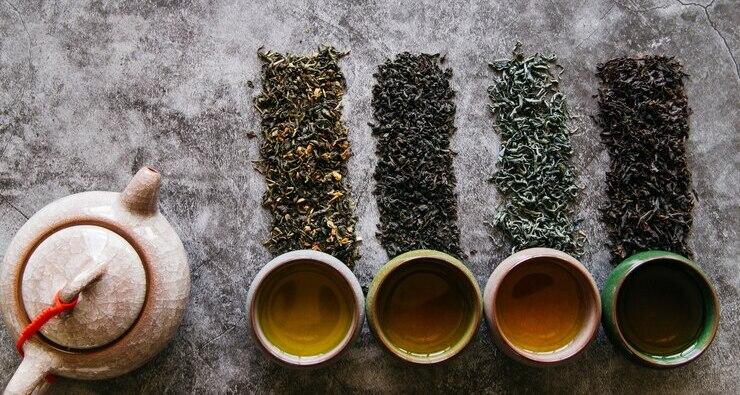 Different types of Green Tea