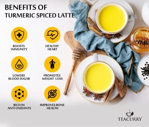 Teacurry Spiced Turmeric Latte Benefits