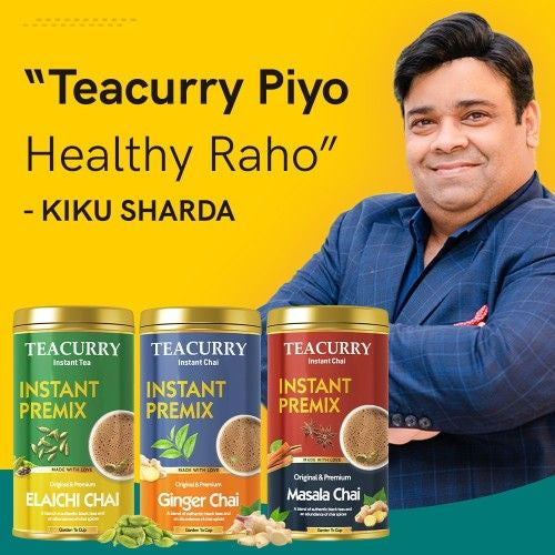 Teacurry Elaichi Instant Tea Premix  