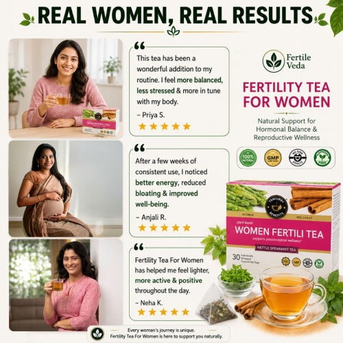 Teacurry Women Fertility Tea - Costumers Reviews with 5 Star