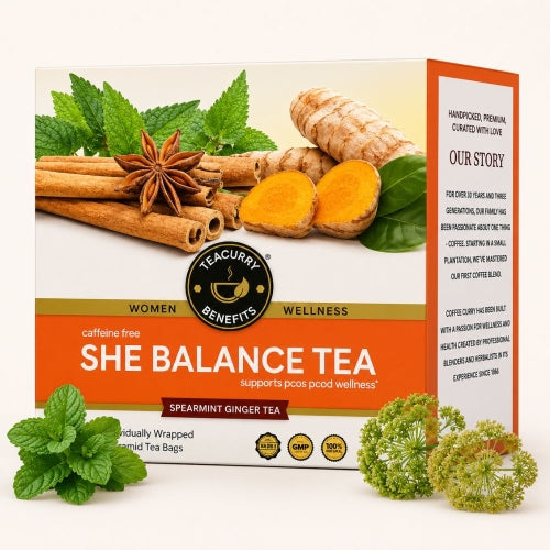 Teacurry She Balance Tea - Box Image