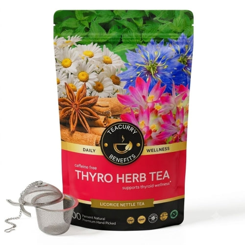 Teacurry Thyro Herb Tea - Pouch with Infuser