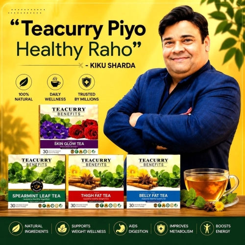 Kiku Sharda Recommends Teacurry Fat Burn Tea