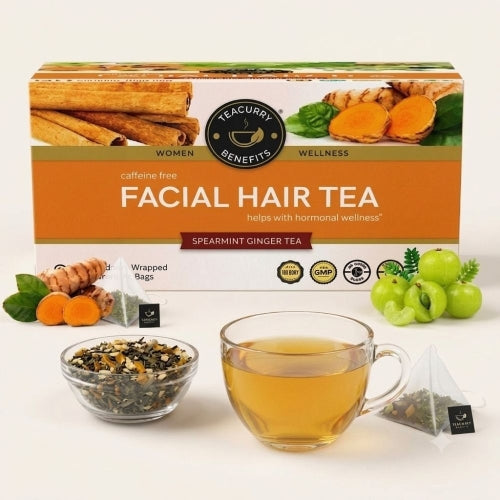 Teacurry Facial Hair Tea - Main Image