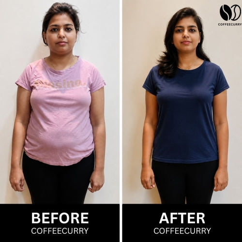 Coffeecurry Belly Fat Coffee - Women Before & After
