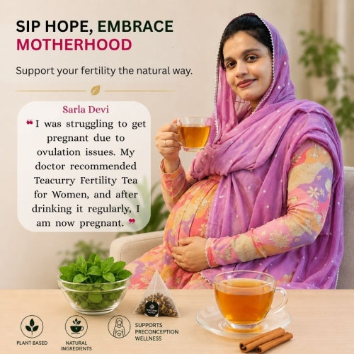 Teacurry Women Fertility Tea - Costumer Feedback