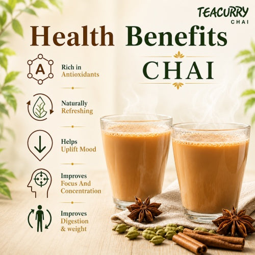 Teacurry Masala Chai - Health Benefits - india chai masala