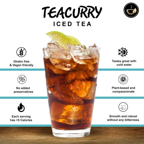 Teacurry Strawberry Instant Iced Tea - purity