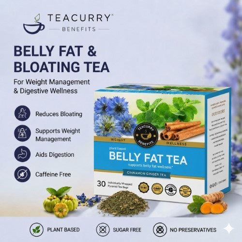 Teacurry Belly Fat Tea Benefits 