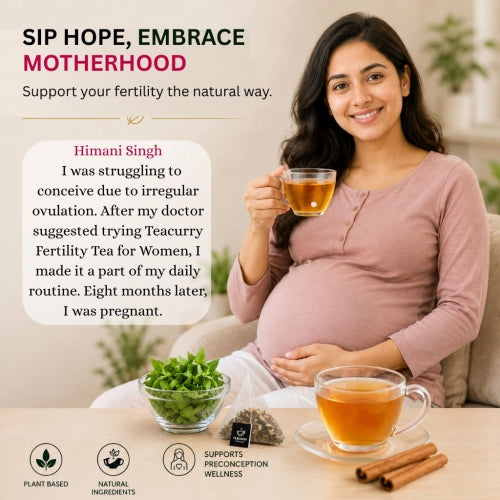Teacurry Women Fertility Tea - Costumer Review