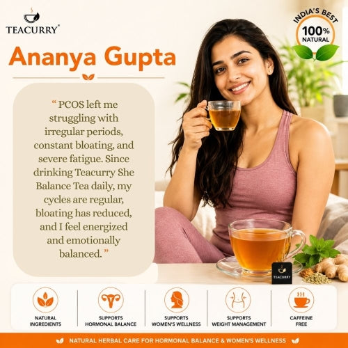Teacurry She Balance Tea - Costumer Feedback