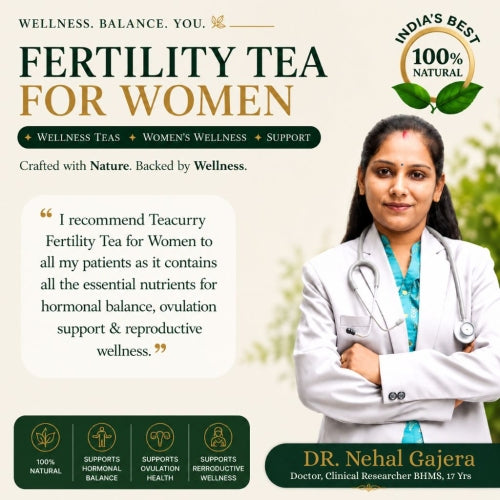 DR. Nehal Gajera - Recommends Women Fertility tea