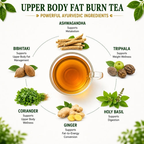Teacurry Upper Body Fat Tea - Ayurvedic Ingredients
