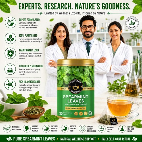 Doctor Suggesting Teacurry Spearmint Leaf Tea
