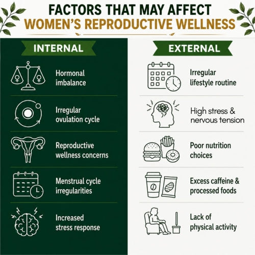 Teacurry Women Fertility Tea - Factors That Affect 