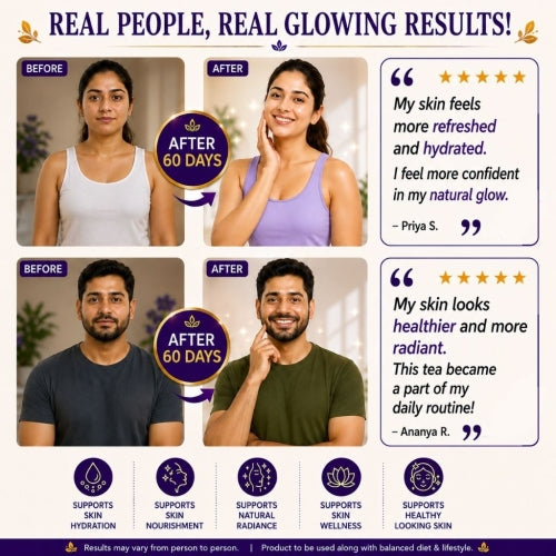 Teacurry Skin Glow Tea - Costumer Review 