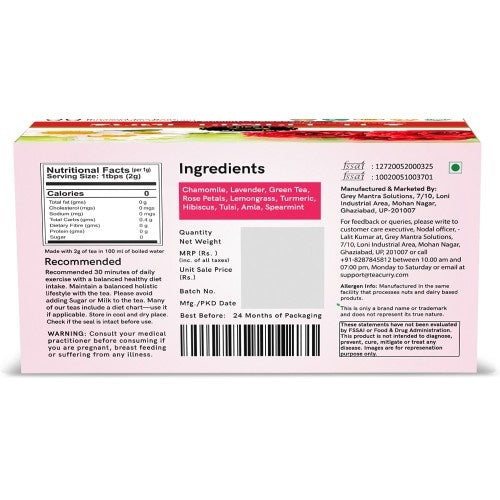 Teacurry Acne Pimple Tea 3D Box
