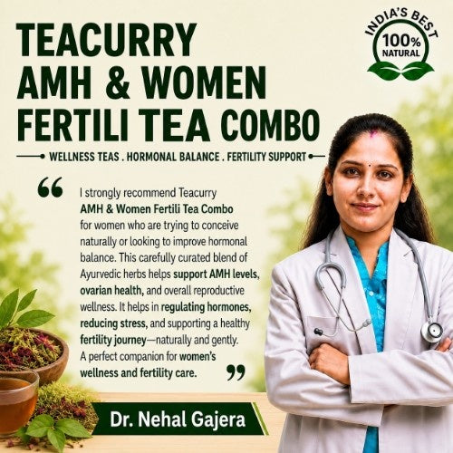 Dr. Nehal Gajera Recommends AMH And Women Fertility Tea Combo