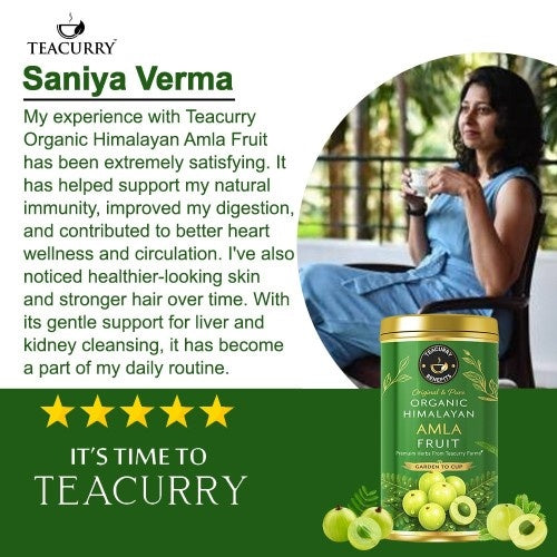 Testimonial Review of Teacurry Organic Himalayan Amla Fruit