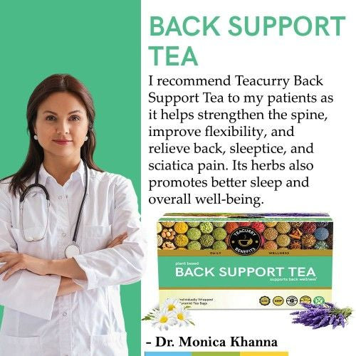Teacurry Back Support Tea Doctor Recommends