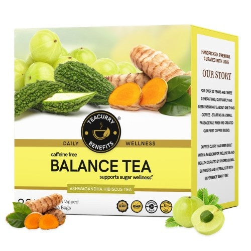 Teacurry Balance Tea 3D Box
