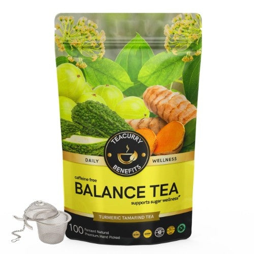 Teacurry Balance Tea Pouch with Infuser