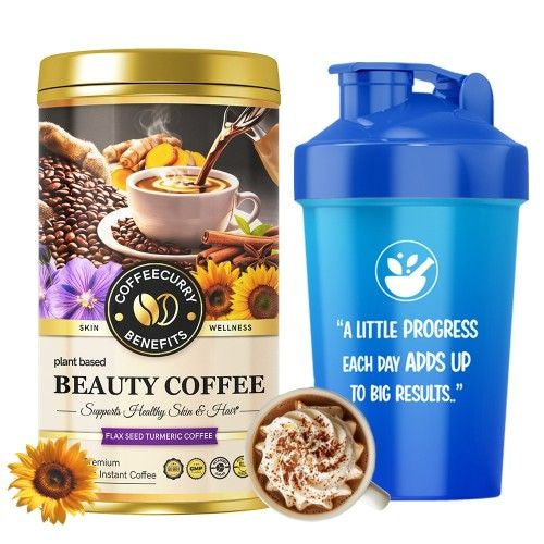 Coffeecurry Beauty Coffee with Shaker