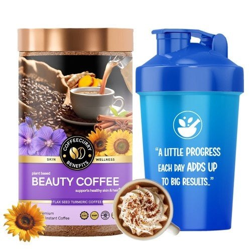 Coffeecurry Beauty Coffee with Shaker