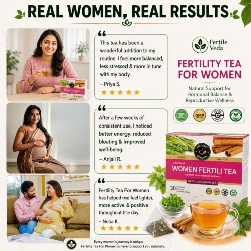 Teacurry Women Fertility Tea - Costumer Reviews with 5 Star