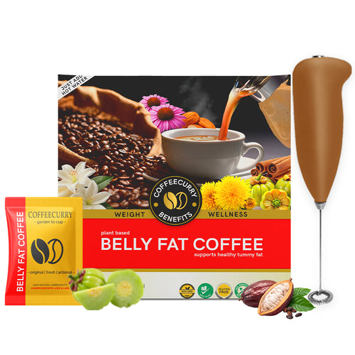 Belly Fat Coffee with Frother