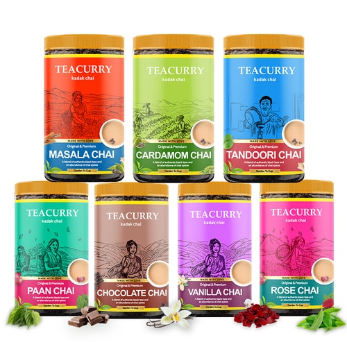 Black Tea Combo of 7 Chai 