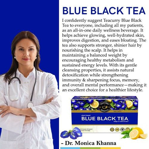 Teacurry Blue Black Tea Doctors Recommends
