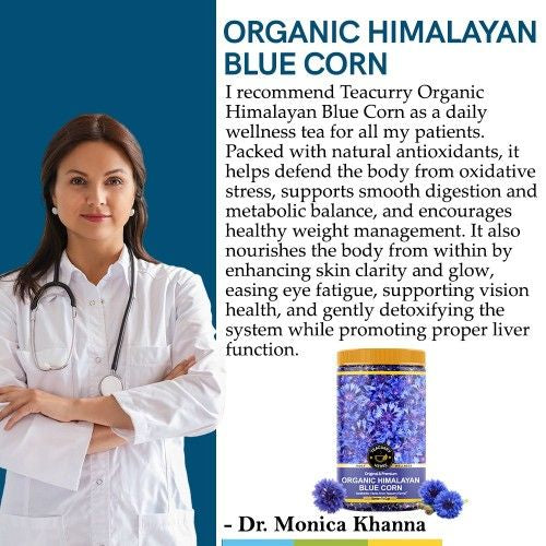 Organic Himalayan Blue Cornflower Petals Doctors Recommends 