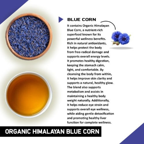 Ingredients of Teacurry Organic Himalayan Blue Cornflower Petals