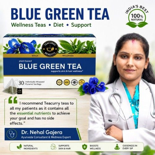 Teacurry Blue Green Tea Doctors Recommends 