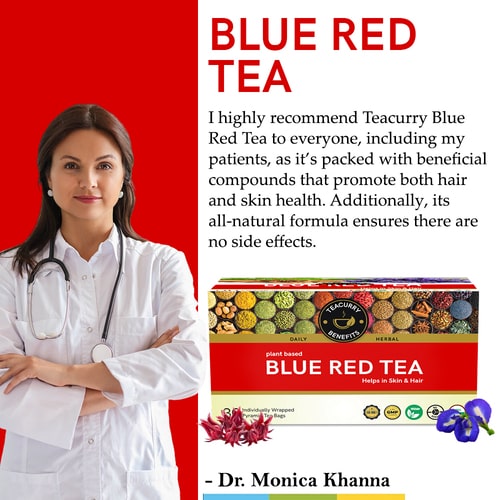 recommended by doctors for Blue Red Tea