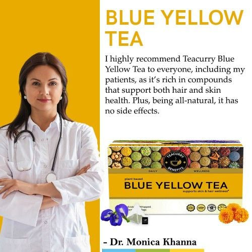 Teaurry Blue Yellow Tea Doctor Recommends