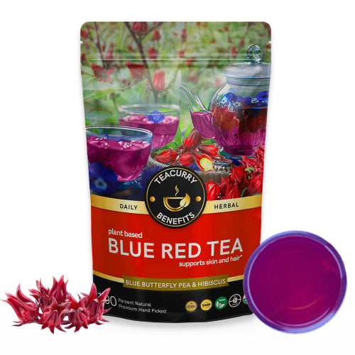 Teacurry Blue Red Tea Pouch