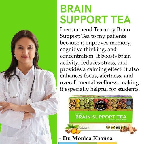 Teacurry Brain Support Tea Doctor Recommends