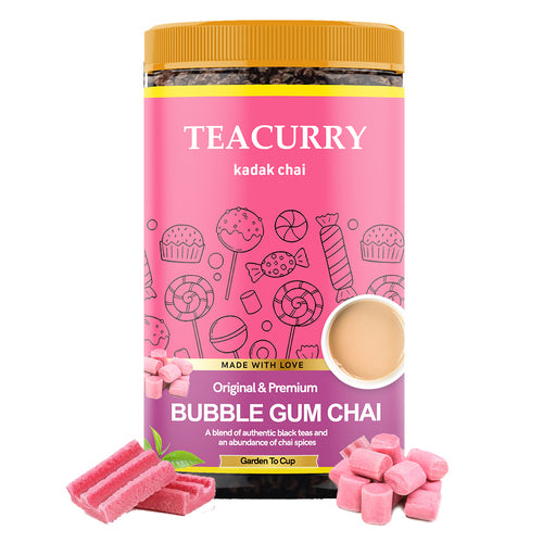 Bubble Gum Chai  - bubble tea bubble gum - bubble gum bubble tea