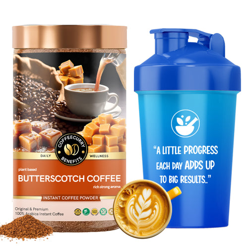 Teacurry Butterscotch Coffee with Shaker