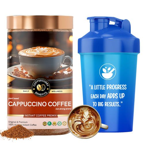 Teacurry Cappuccino Coffee with Shaker