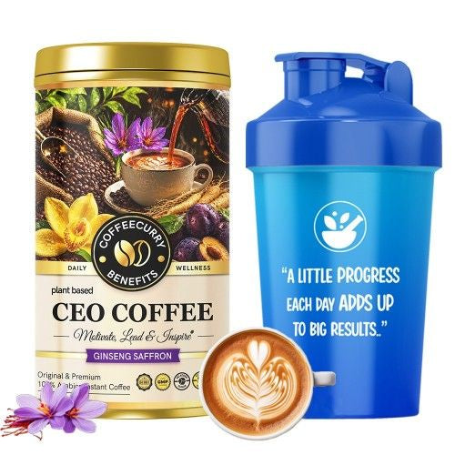 Coffecurry CEO Coffee with Shaker  