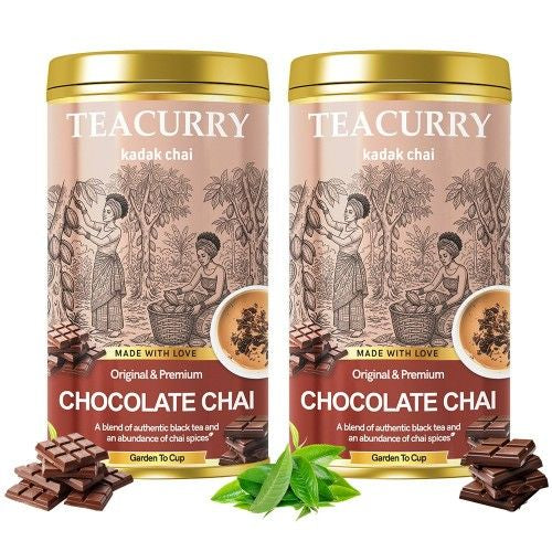 Teacurry Chocolate Chai Tin Can 
