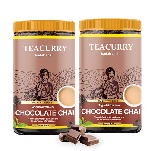 Teacurry Chocolate Chai  - 200 grams - tea flavored chocolate