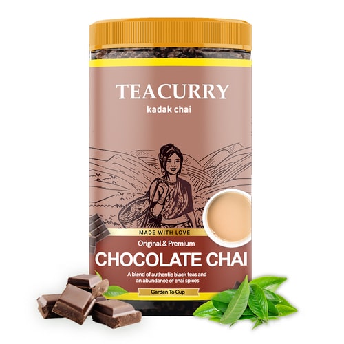 Teacurry Chocolate Chai  - chocolate for tea - chocolate flavor tea
