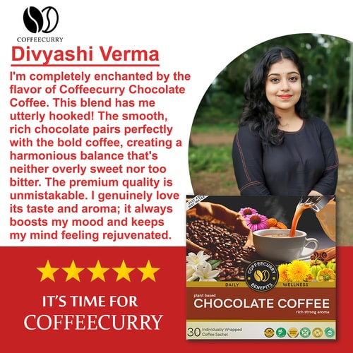 customer review of chocolate coffee premix